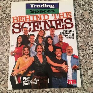 TLC book Trading Spaces Behind the Scenes decorating tips tricks bios paperback